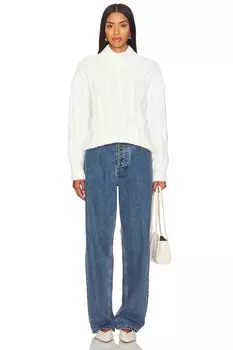 Свитер фиджи Nia, белый