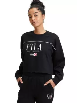 Свитер FILA Sweatshirt LEWISTOWN, черный