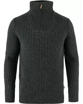 Свитер Fjllrven vik 1/2 Zip Knit, цвет Dark Grey