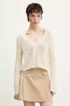 Свитер FLAM Desigual, бежевый