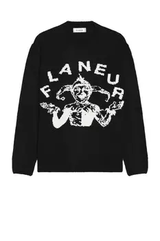 Свитер FLANEUR Arlequin Knit, черный