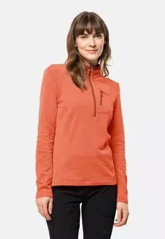 Свитер флисовый KOLBENBERG Jack Wolfskin, цвет guave