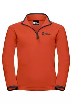 Свитер флисовый TAUNUS Jack Wolfskin, цвет carnelian