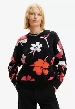 Свитер Floral Desigual, черный