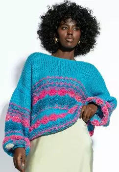 Свитер Fobya, синий