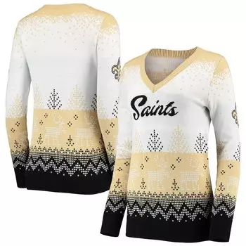 Свитер FOCO New Orleans Saints, белый