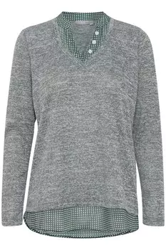 Свитер Fransa REXAN, пятнистый серый