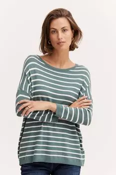 Свитер Fransa Strick FRBLUME PU 2 20610794, зеленый