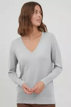 Свитер Fransa Strick, серый