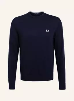 Свитер FRED PERRY, темно-синий