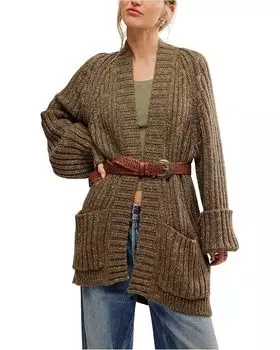 Свитер Free People Blossom Cardi, цвет Ivy Earth Combo