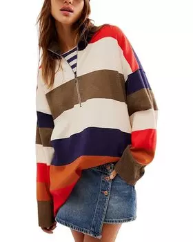 Свитер Free People Coastal Stripe Pullover, цвет Set Sail Combo