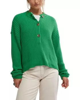 Свитер Free People Cocoa Henley, цвет Rolling Hills