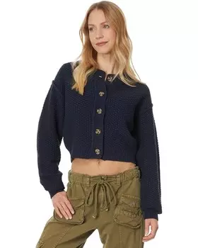 Свитер Free People Lila Cardi, цвет Sky Captain