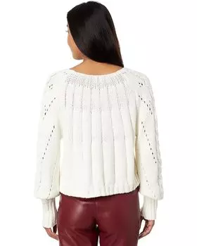 Свитер Free People Sandre Pullover, слоновая кость