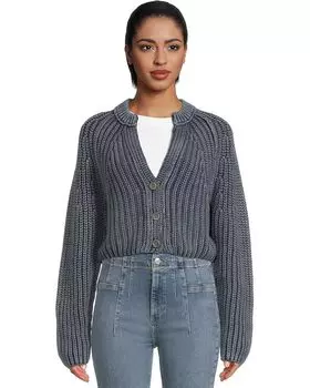 Свитер Free People Sweet Nothing Cardi, темно-синий
