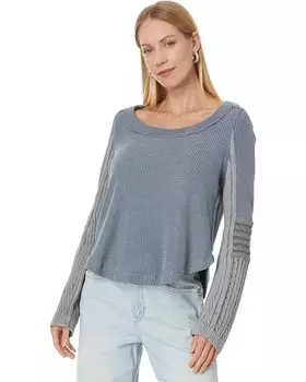 Свитер Free People Swinging Cable Cuff, цвет Weathervane Combo