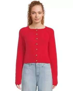 Свитер Free People Sydney Shrunken Cardi, цвет Atlas Red