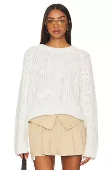 Свитер Free People Take Me Home, слоновая кость