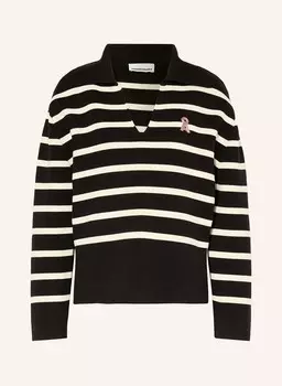 Свитер фрехиас ARMEDANGELS, черный/экрю