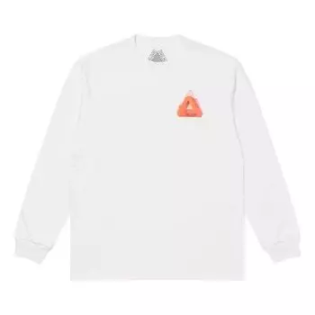 Свитер fw21 chapping long sleeve 'white' Palace, белый