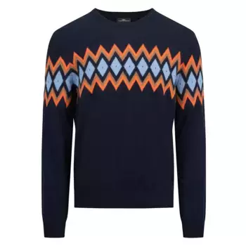 Свитер Fynch Hatton 1410811, синий