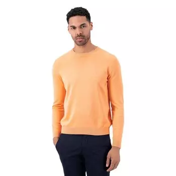 Свитер Fynch Hatton 1413825 o neck, оранжевый