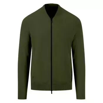 Свитер Fynch Hatton 1413826 full zip, зеленый