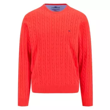 Свитер Fynch Hatton Cable, красный