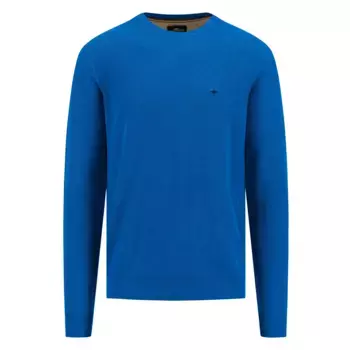 Свитер Fynch Hatton Structure, синий