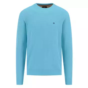 Свитер Fynch Hatton Structure, синий