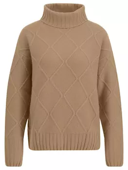 Свитер FYNCH HATTON Wollrollkragen, кэмел