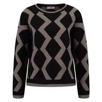 Свитер Fynch Hatton Zick Softwool, черный