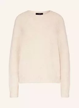 Свитер гьяччи с альпакой Weekend Max Mara, экрю
