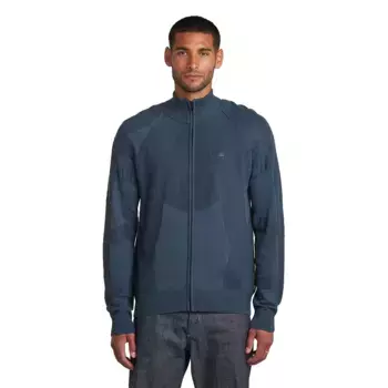 Свитер G-Star 3D Biker full zip, синий