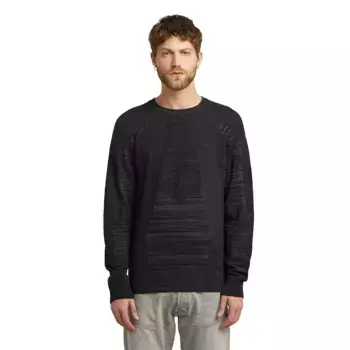 Свитер G-Star 3D Biker Relaxed Fit, черный