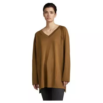 Свитер G-Star D22503-B692 Oversized V Neck, коричневый