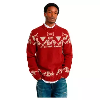 Свитер G-Star Holiday, красный