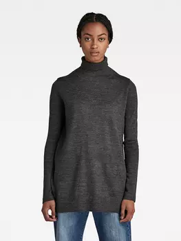 Свитер G Star Rollkragen, антрацит