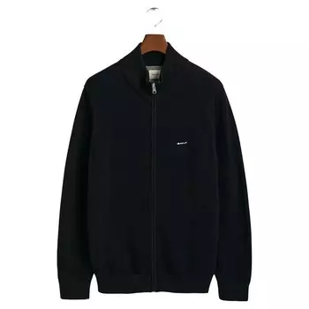 Свитер Gant 8040524 Full Zip, черный