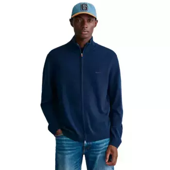 Свитер Gant 8050208 full zip, синий
