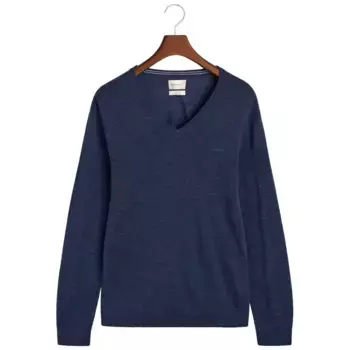 Свитер Gant 8050209 v neck, синий