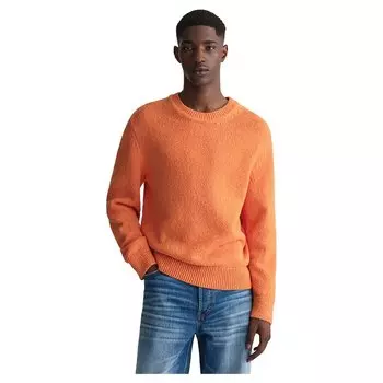Свитер Gant Boucl Crew Neck, оранжевый