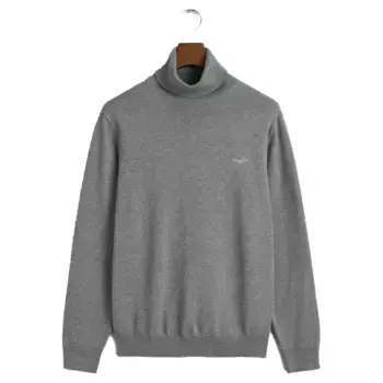 Свитер Gant Classic high neck, серый