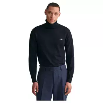 Свитер Gant Classic high neck, синий