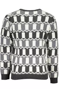 Свитер Gant Elegant из смесовой шерсти — мужская зимняя мужская незаменимая вещь, серый