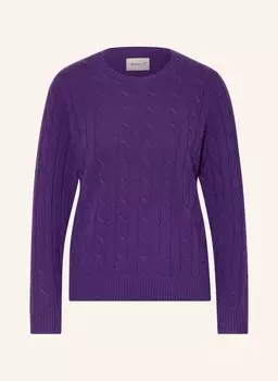 Свитер GANT, фиолетовый
