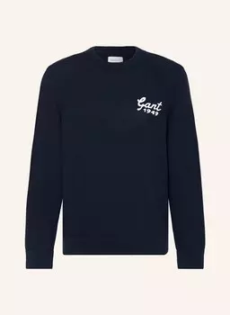 Свитер GANT LETTERMAN, темно-синий
