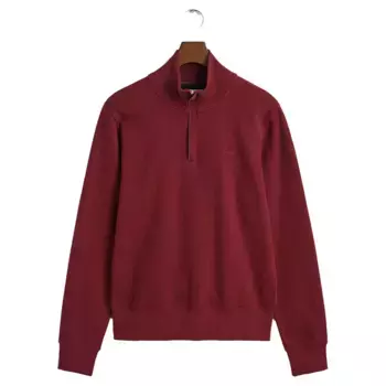 Свитер Gant Sacker Rib Half Zip, красный