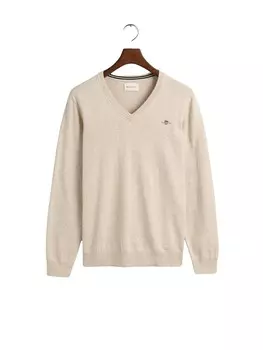 Свитер GANT Sweater Classic, пятнистый бежевый